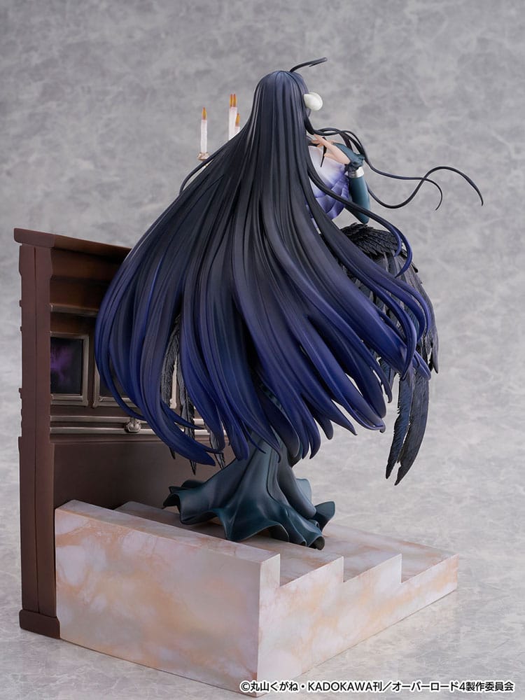 Overlord SHIBUYA SCRAMBLE FIGURE PVC Statue 1/7 Albedo Jet Black Dress Ver. 28 cm - Preorder - ETA: Ende 02.2026