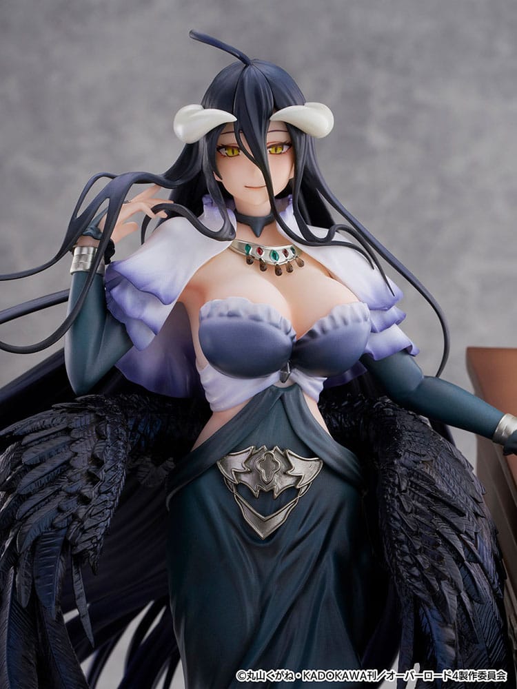 Overlord SHIBUYA SCRAMBLE FIGURE PVC Statue 1/7 Albedo Jet Black Dress Ver. 28 cm - Preorder - ETA: Ende 02.2026