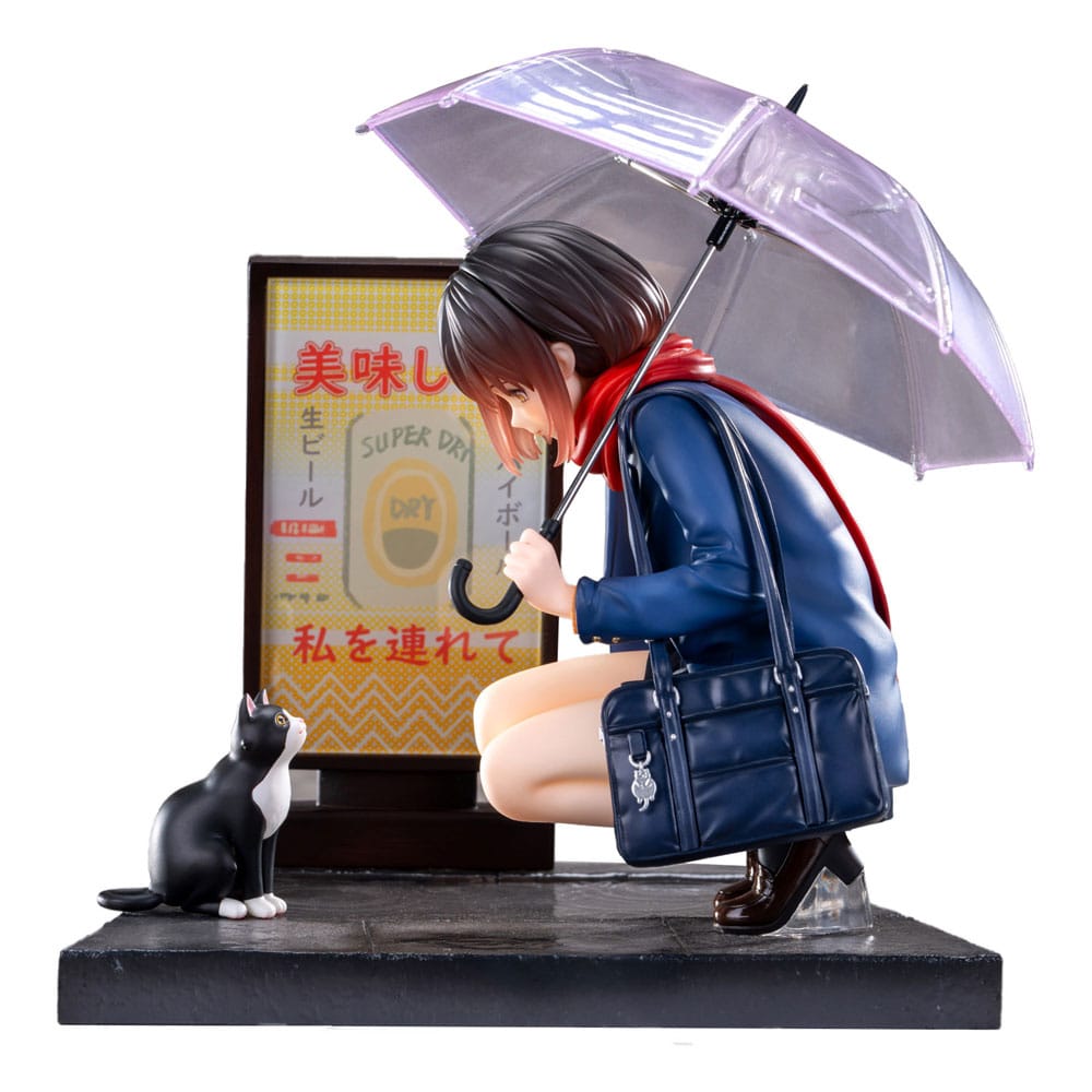 Original Character Statue 1/7 Rainy Day - Meeting Illustrated by Catzz 16 cm      - Versand: 7 Tage nach Bestellung