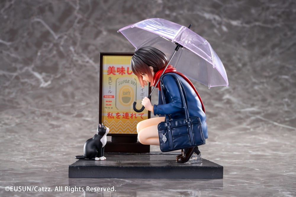Original Character Statue 1/7 Rainy Day - Meeting Illustrated by Catzz 16 cm      - Versand: 7 Tage nach Bestellung