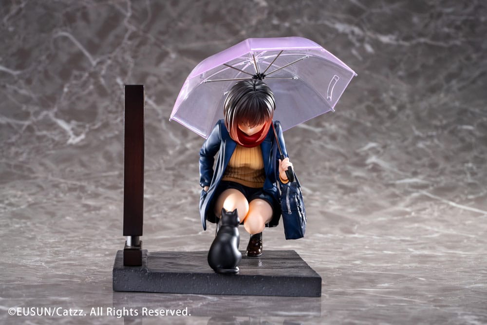Original Character Statue 1/7 Rainy Day - Meeting Illustrated by Catzz 16 cm      - Versand: 7 Tage nach Bestellung