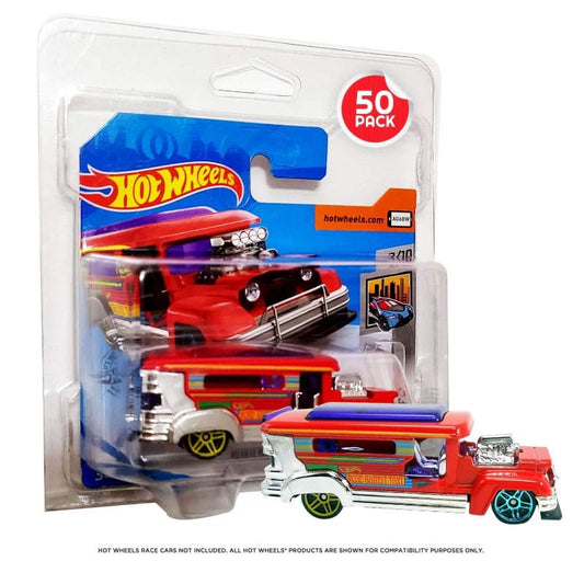Hot Wheels European Series PET Blisters 50er-Pack für Short Card  - Preorder - ETA: 04.05.2026