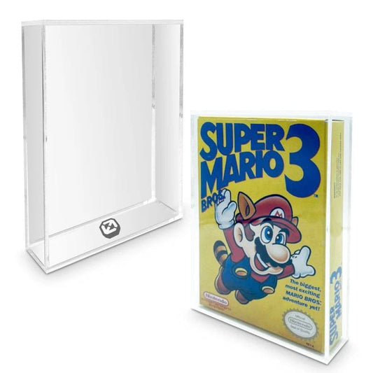 Acrylgehäuse 2er-Pack für NES Spiele          - Versand: 5-7 Tage nach Bestellung