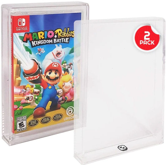 Acrylgehäuse 2er-Pack für Nintendo Switch Spiele            - Versand: 5-7 Tage nach Bestellung