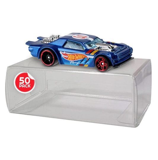 Hot Wheels PET Gehäuse 50er-Pack für Matchbox Autos           - Versand: 7 Tage nach Bestellung