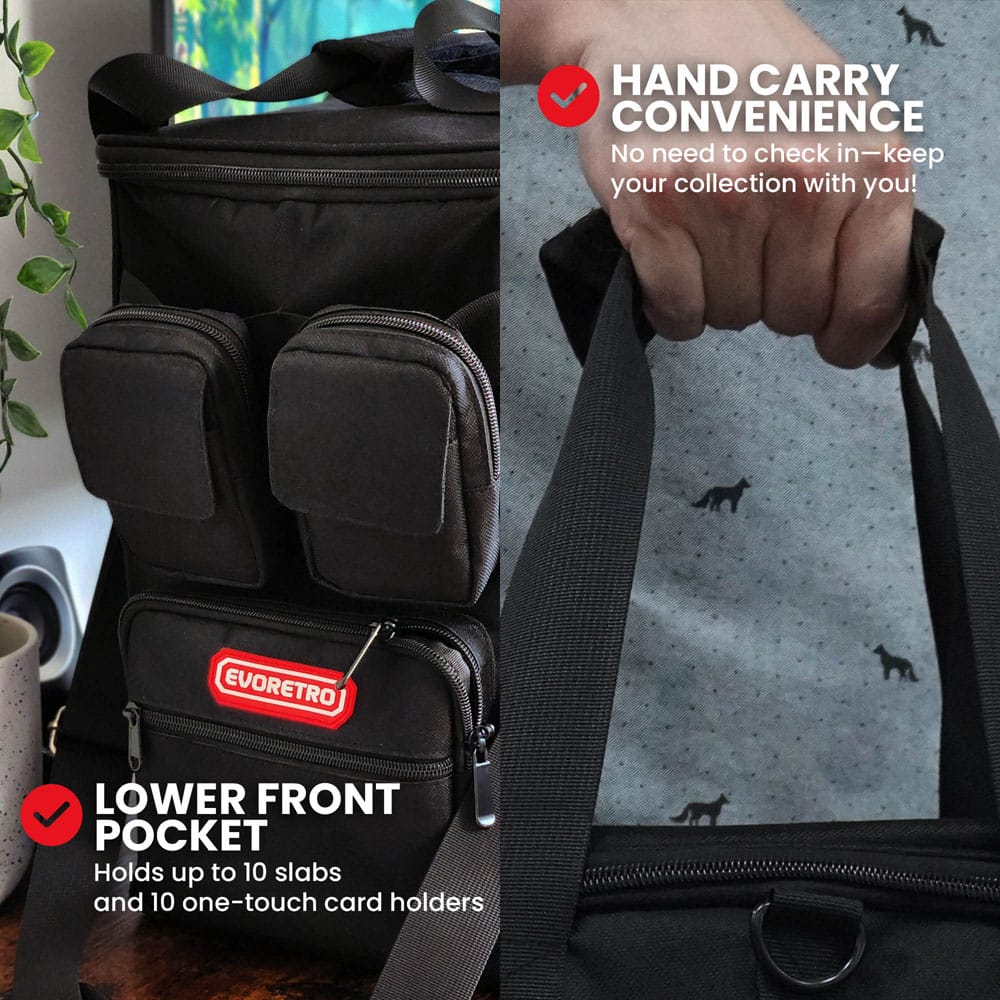 Evoretro Trading Card Rucksack Black   - Preorder - ETA: 21.11.2025