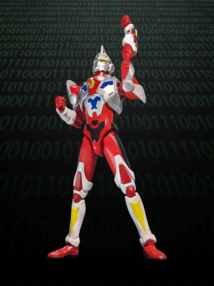 Gridman Universe HAF Actionfigur Gridman Animation Style 17 cm - Versand: 7 Tage nach Bestellung
