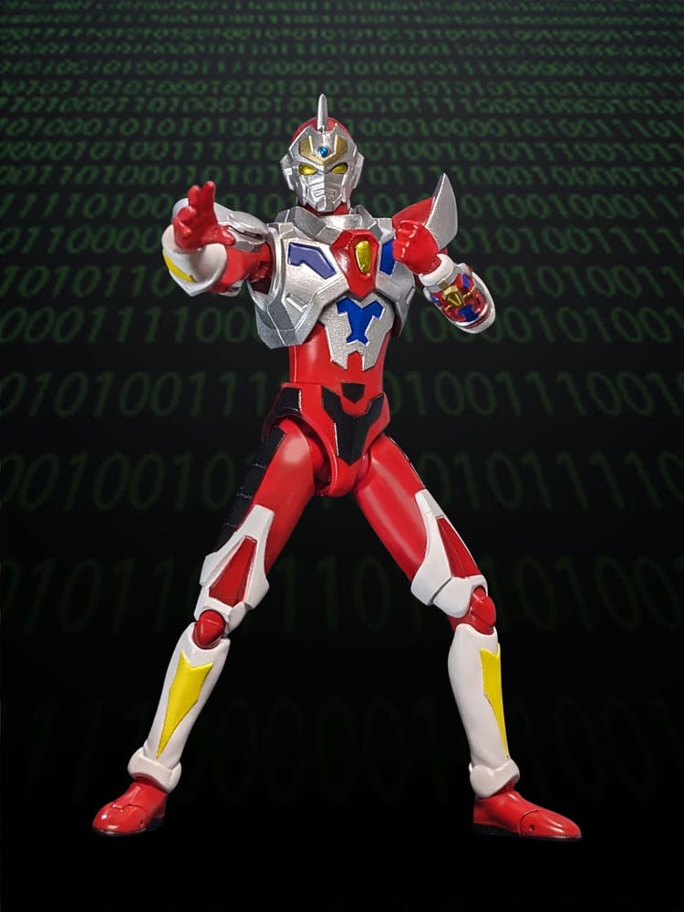 Gridman Universe HAF Actionfigur Gridman Animation Style 17 cm - Versand: 7 Tage nach Bestellung