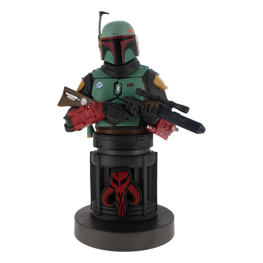 Star Wars Cable Guys Lade-Halter Boba Fett 2021 20 cm