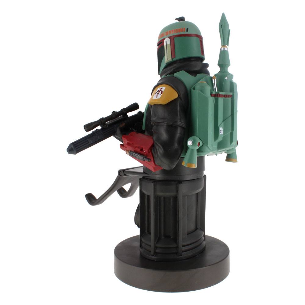 Star Wars Cable Guys Lade-Halter Boba Fett 2021 20 cm