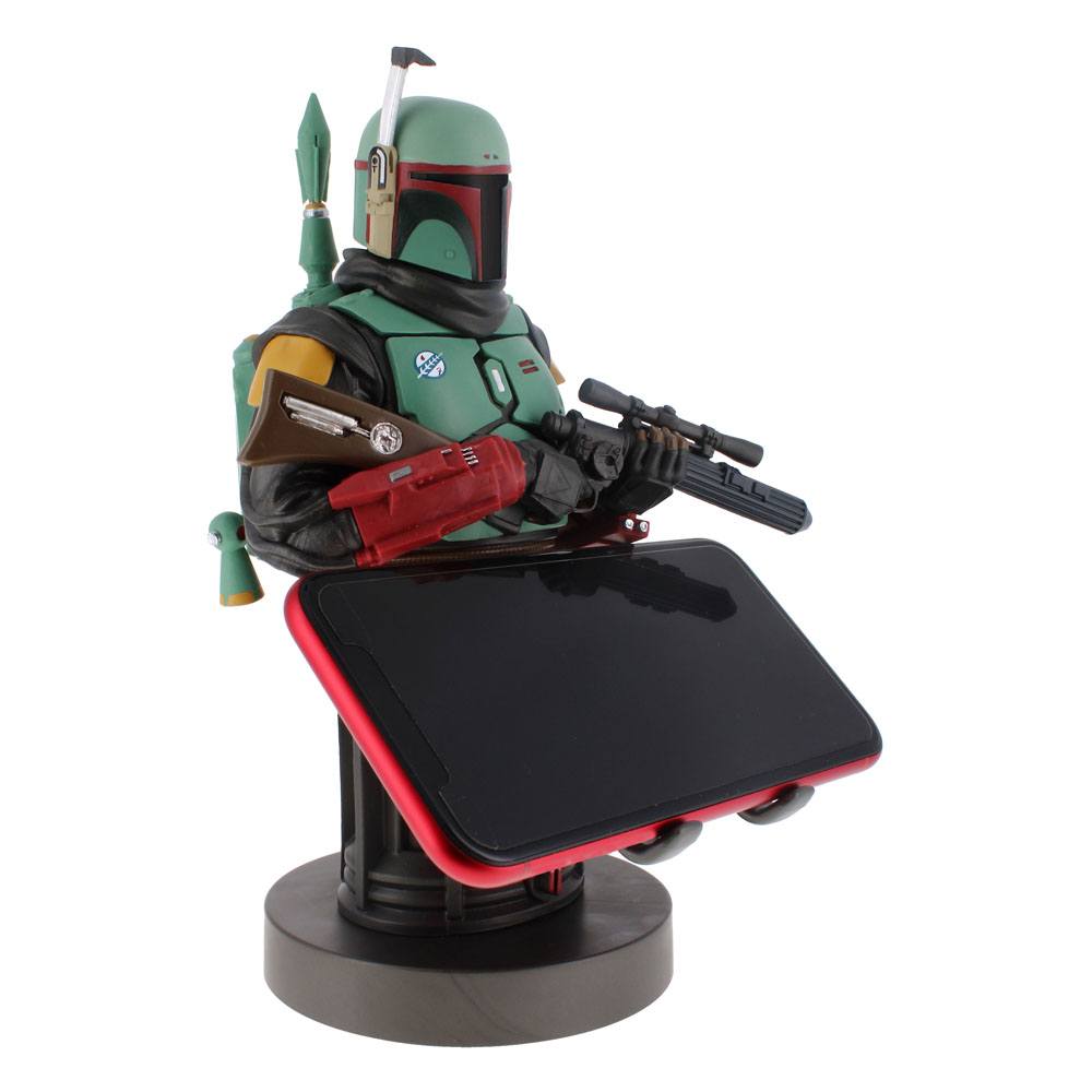 Star Wars Cable Guys Lade-Halter Boba Fett 2021 20 cm