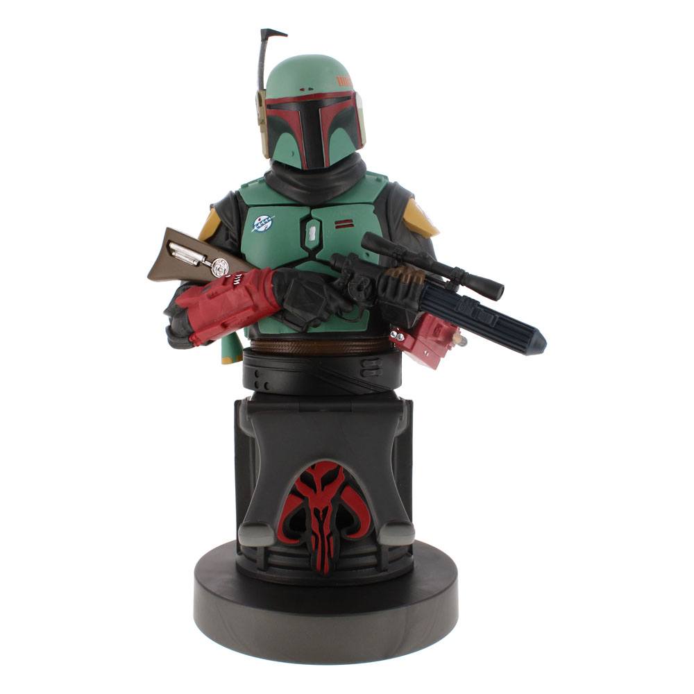 Star Wars Cable Guys Lade-Halter Boba Fett 2021 20 cm