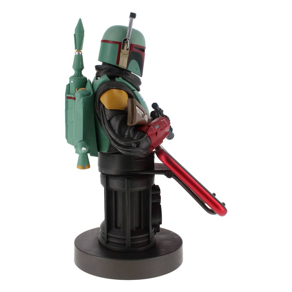 Star Wars Cable Guys Lade-Halter Boba Fett 2021 20 cm