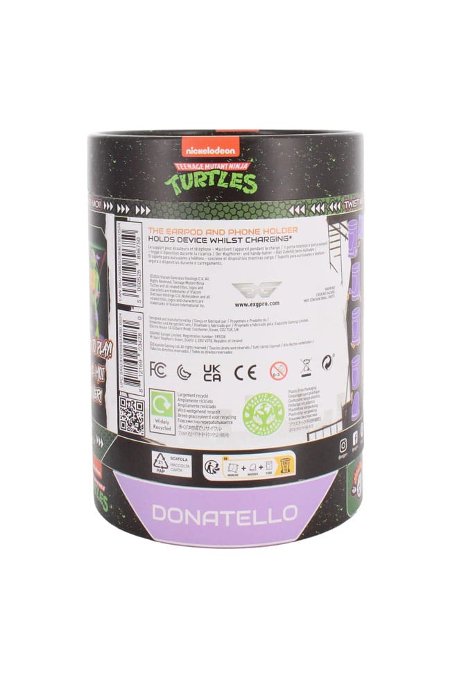 Teenage Mutant Ninja Turtles Holdems Mini-Halter Donatello 10 cm  - Versand: 5-7 Tage nach Bestellung
