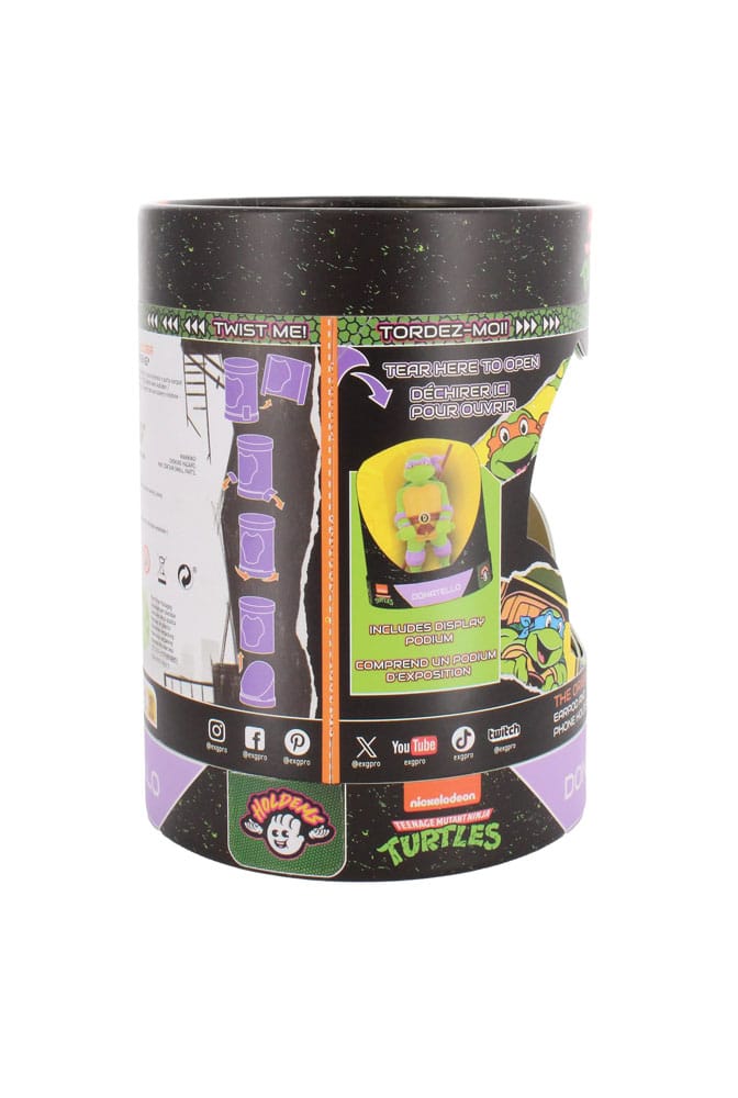 Teenage Mutant Ninja Turtles Holdems Mini-Halter Donatello 10 cm  - Versand: 5-7 Tage nach Bestellung
