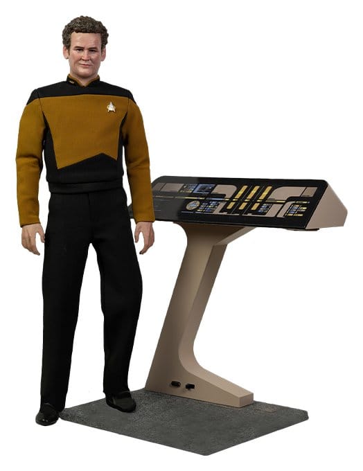 Star Trek: Das nächste Jahrhundert Actionfigur 1/6 Chief Miles O'Brien with Transporter Console 30 cm - Preorder - ETA: 28.02.2027