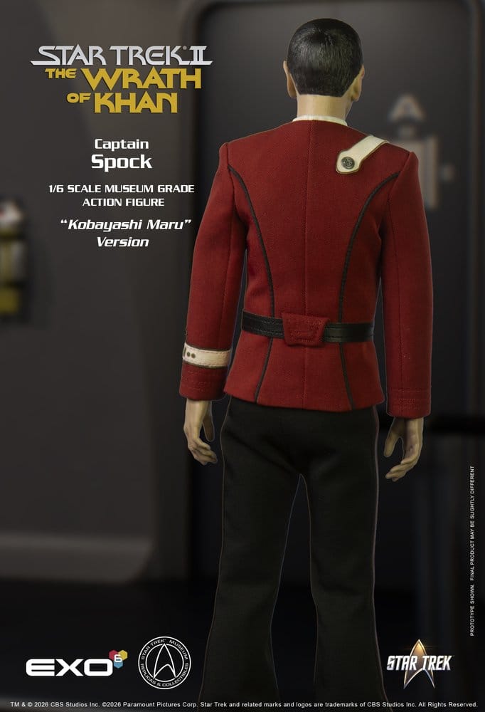 Star Trek: Der Zorn des Khan Actionfigur 1/6 Captain Spock Kobayashi Maru Version 30 cm - Preorder - ETA: 25.02.2027