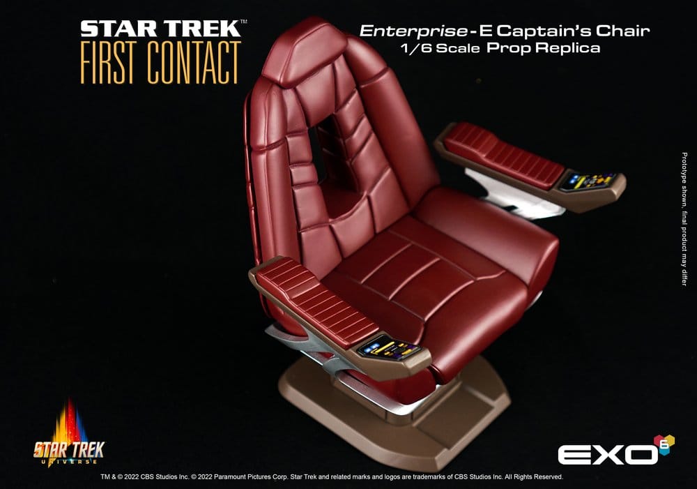 Star Trek: Der erste Kontakt Replik 1/6 Captain's Chair 15 cm - Preorder - ETA: 28.12.2026