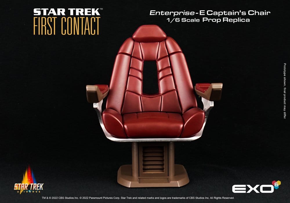 Star Trek: Der erste Kontakt Replik 1/6 Captain's Chair 15 cm - Preorder - ETA: 28.12.2026