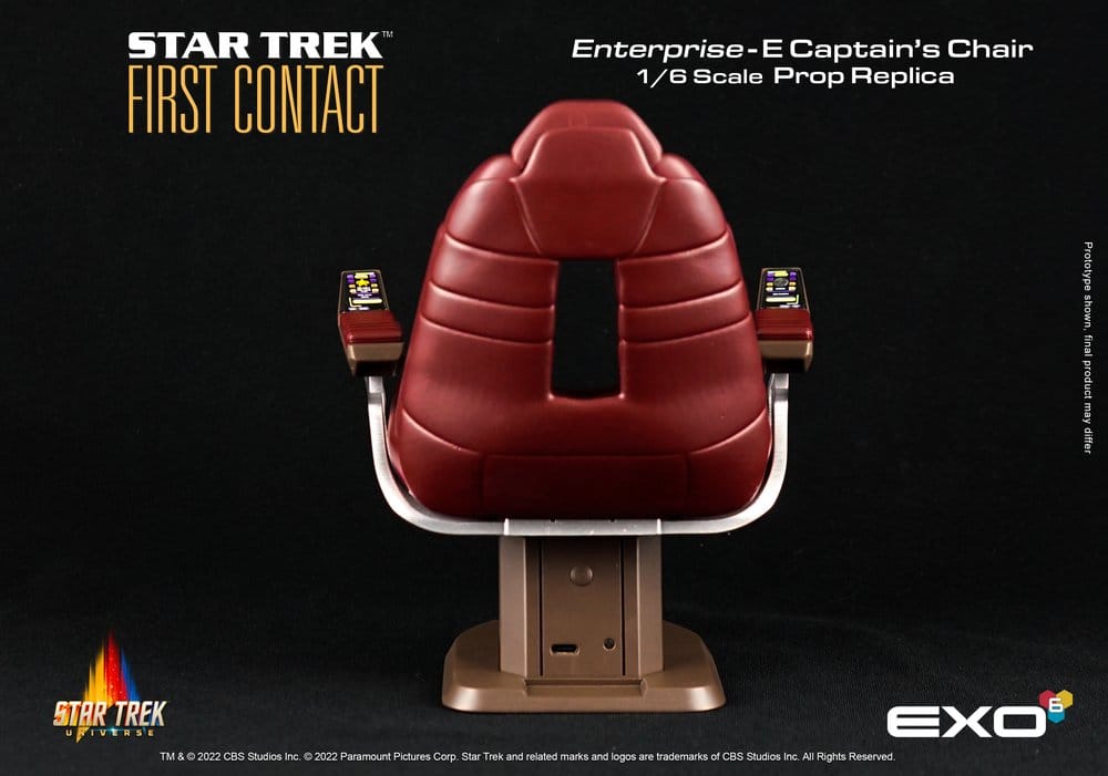 Star Trek: Der erste Kontakt Replik 1/6 Captain's Chair 15 cm - Preorder - ETA: 28.12.2026