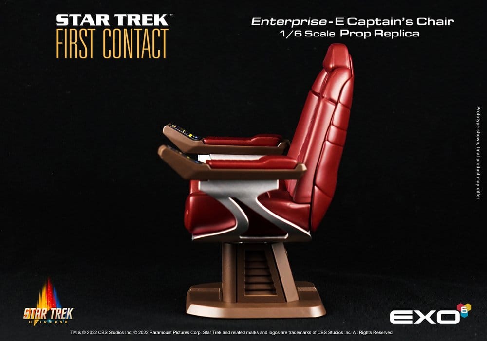 Star Trek: Der erste Kontakt Replik 1/6 Captain's Chair 15 cm - Preorder - ETA: 28.12.2026