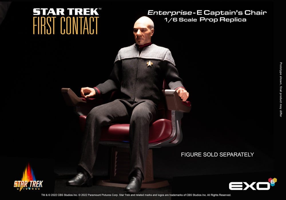 Star Trek: Der erste Kontakt Replik 1/6 Captain's Chair 15 cm - Preorder - ETA: 28.12.2026