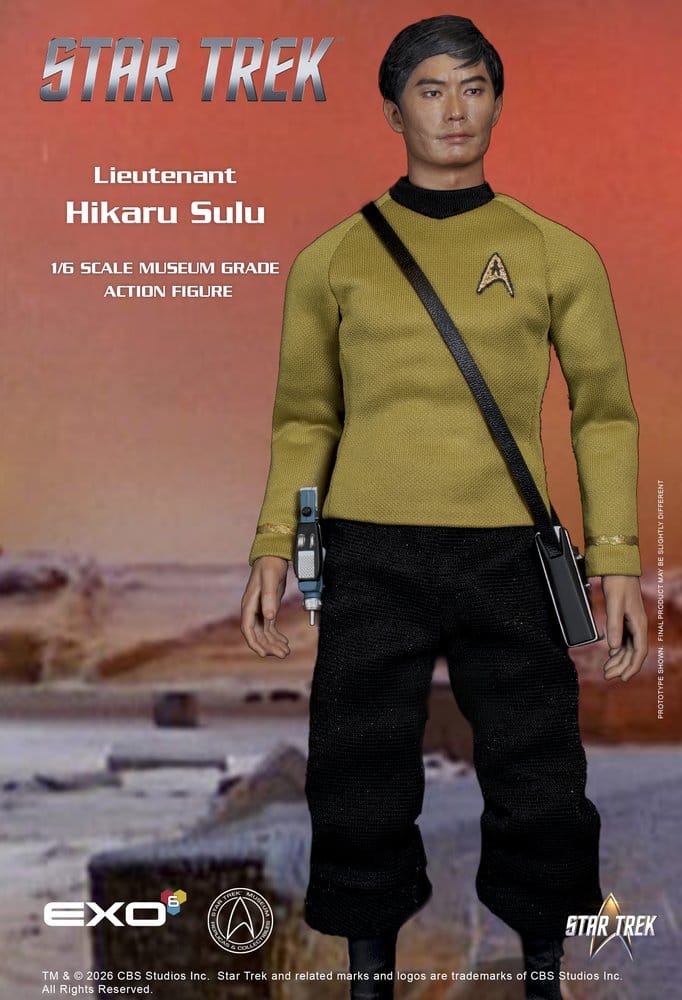 Star Trek: Die Original-Serie Actionfigur 1/6 Lt. Sulu 30 cm - Preorder - ETA: 25.05.2027