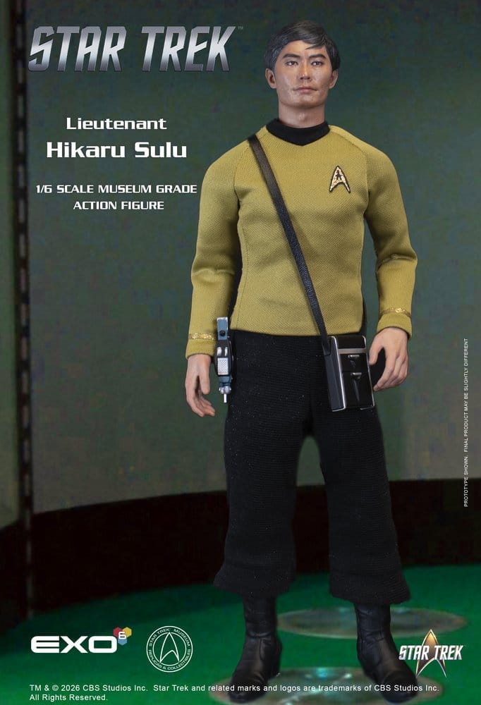 Star Trek: Die Original-Serie Actionfigur 1/6 Lt. Sulu 30 cm - Preorder - ETA: 25.05.2027