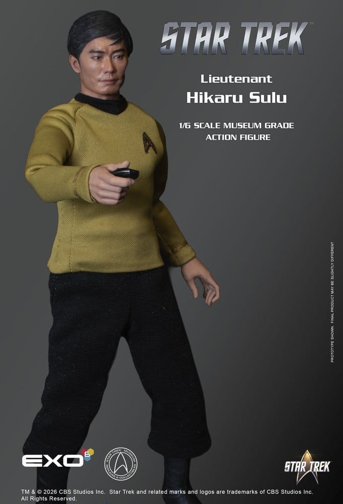 Star Trek: Die Original-Serie Actionfigur 1/6 Lt. Sulu 30 cm - Preorder - ETA: 25.05.2027