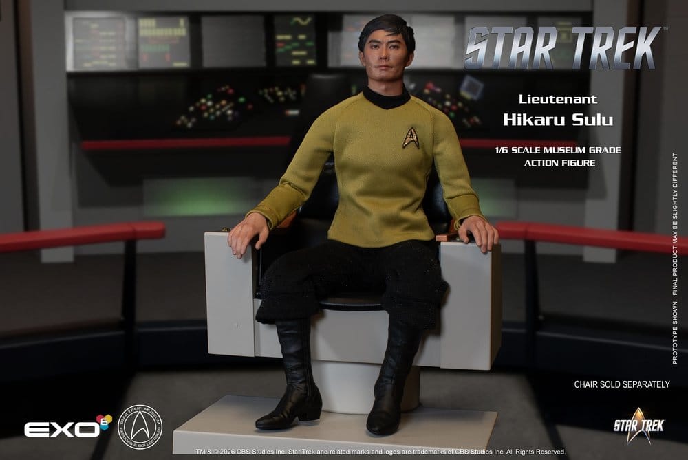 Star Trek: Die Original-Serie Actionfigur 1/6 Lt. Sulu 30 cm - Preorder - ETA: 25.05.2027