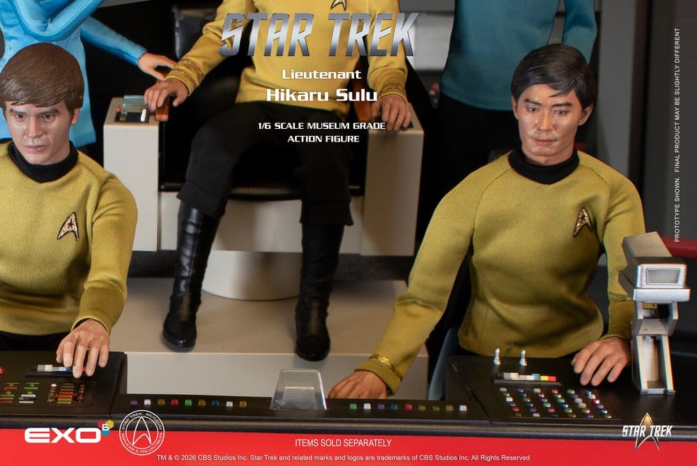 Star Trek: Die Original-Serie Actionfigur 1/6 Lt. Sulu 30 cm - Preorder - ETA: 25.05.2027