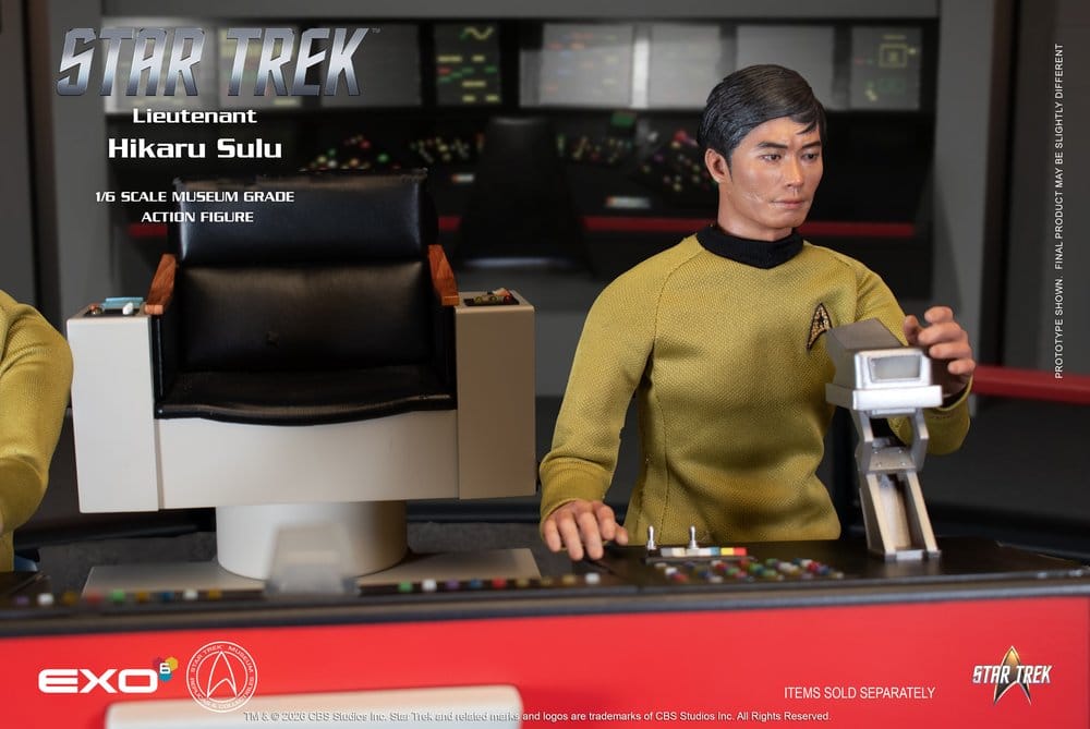 Star Trek: Die Original-Serie Actionfigur 1/6 Lt. Sulu 30 cm - Preorder - ETA: 25.05.2027
