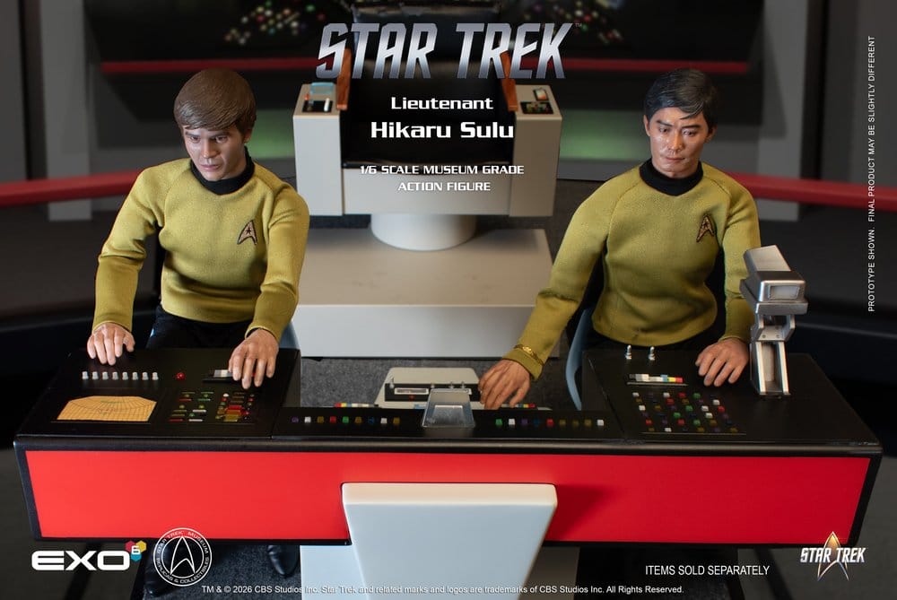 Star Trek: Die Original-Serie Actionfigur 1/6 Lt. Sulu 30 cm - Preorder - ETA: 25.05.2027