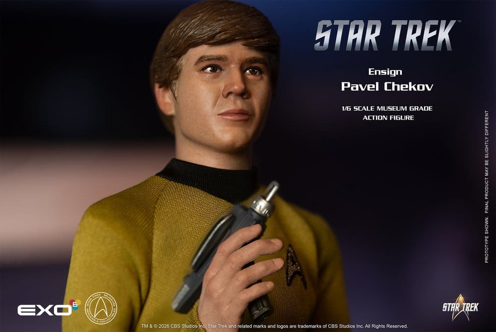 Star Trek: Die Original-Serie Actionfigur 1/6 Ensign Pavel Chekov 30 cm - Preorder - ETA: 25.05.2027