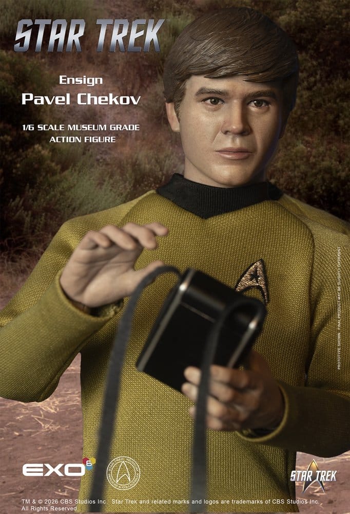 Star Trek: Die Original-Serie Actionfigur 1/6 Ensign Pavel Chekov 30 cm - Preorder - ETA: 25.05.2027