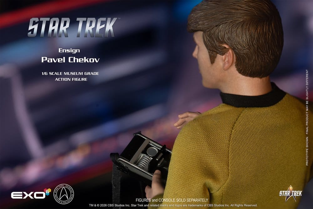 Star Trek: Die Original-Serie Actionfigur 1/6 Ensign Pavel Chekov 30 cm - Preorder - ETA: 25.05.2027