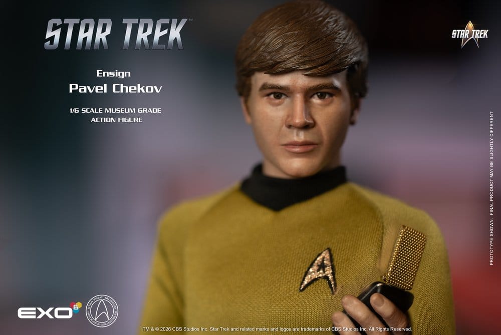 Star Trek: Die Original-Serie Actionfigur 1/6 Ensign Pavel Chekov 30 cm - Preorder - ETA: 25.05.2027
