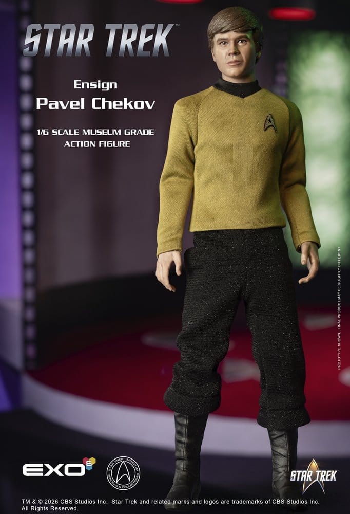 Star Trek: Die Original-Serie Actionfigur 1/6 Ensign Pavel Chekov 30 cm - Preorder - ETA: 25.05.2027