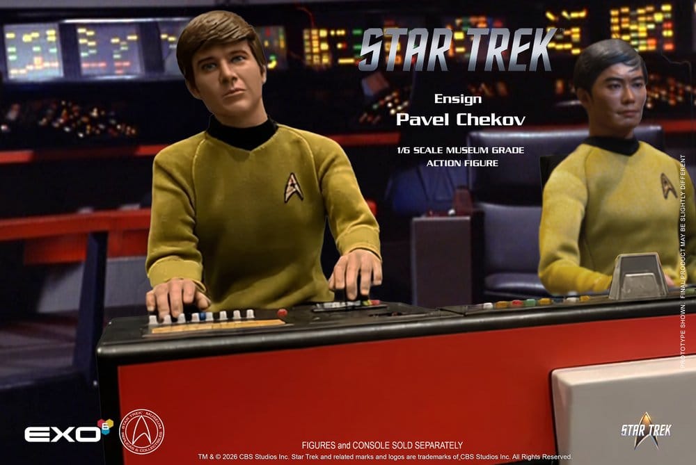 Star Trek: Die Original-Serie Actionfigur 1/6 Ensign Pavel Chekov 30 cm - Preorder - ETA: 25.05.2027