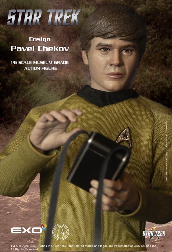 Star Trek: Die Original-Serie Actionfigur 1/6 Ensign Pavel Chekov 30 cm - Preorder - ETA: 25.05.2027