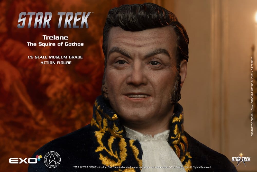 Raumschiff Enterprise Actionfigur 1/6 Trelane, The Squire of Gothos 29 cm - Preorder - ETA: 25.02.2027