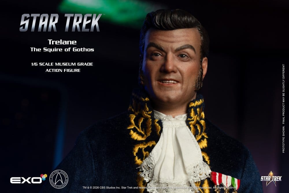 Raumschiff Enterprise Actionfigur 1/6 Trelane, The Squire of Gothos 29 cm - Preorder - ETA: 25.02.2027