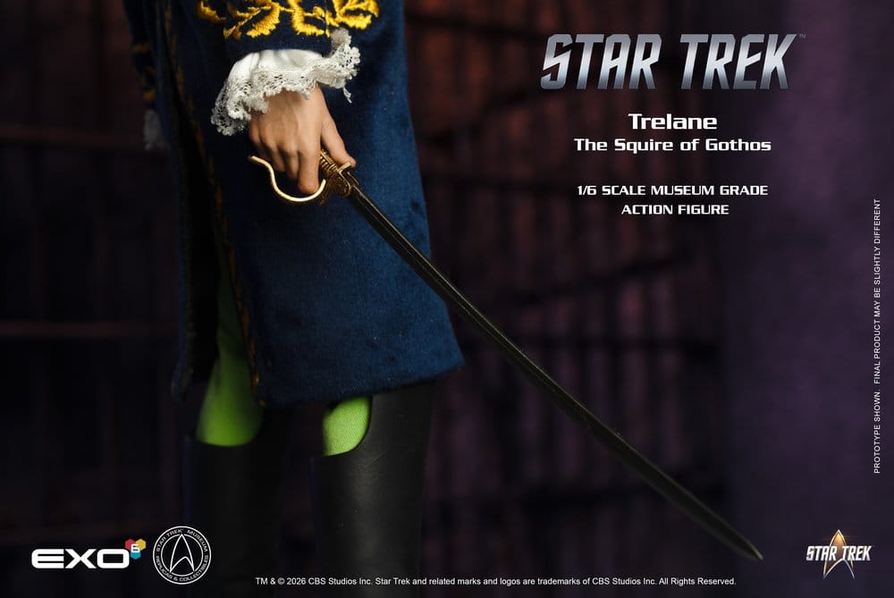 Raumschiff Enterprise Actionfigur 1/6 Trelane, The Squire of Gothos 29 cm - Preorder - ETA: 25.02.2027