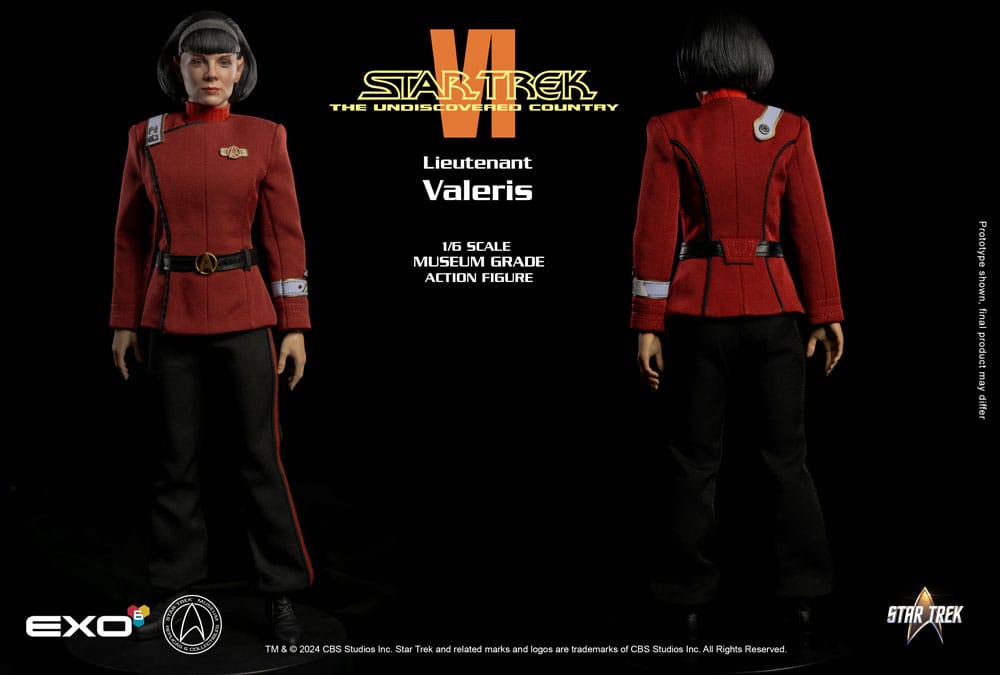 Star Trek VI: Das unentdeckte Land Actionfigur 1/6 Lieutenant Valeris 28 cm - Preorder - ETA: 30.11.2025