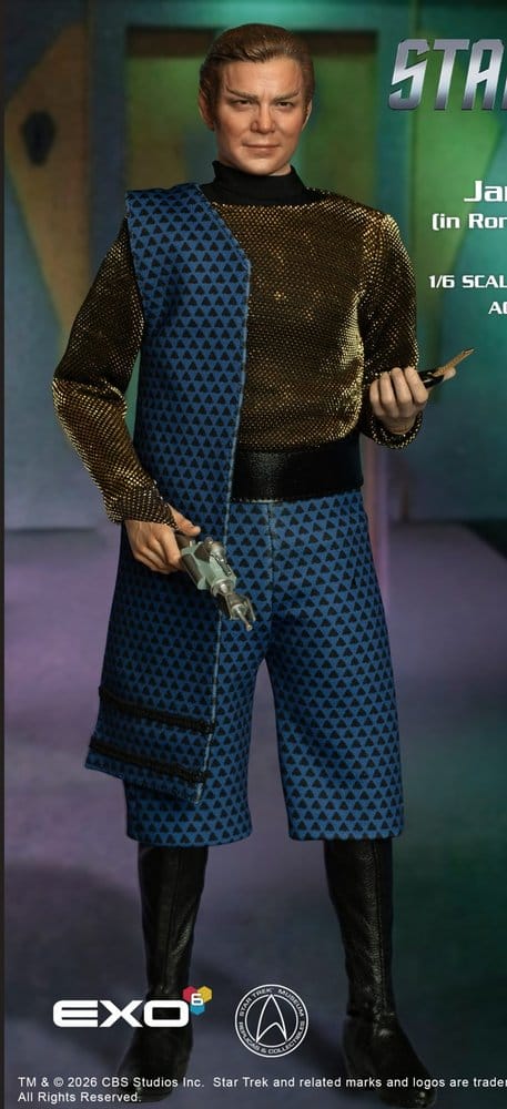 Raumschiff Enterprise Actionfigur 1/6 Captain James T. Kirk (Romulan Disguise) 29 cm - Preorder - ETA: 25.02.2027
