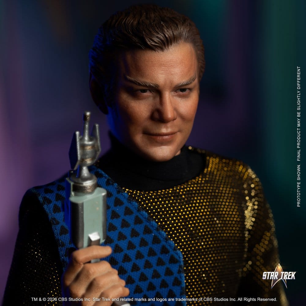 Raumschiff Enterprise Actionfigur 1/6 Captain James T. Kirk (Romulan Disguise) 29 cm - Preorder - ETA: 25.02.2027