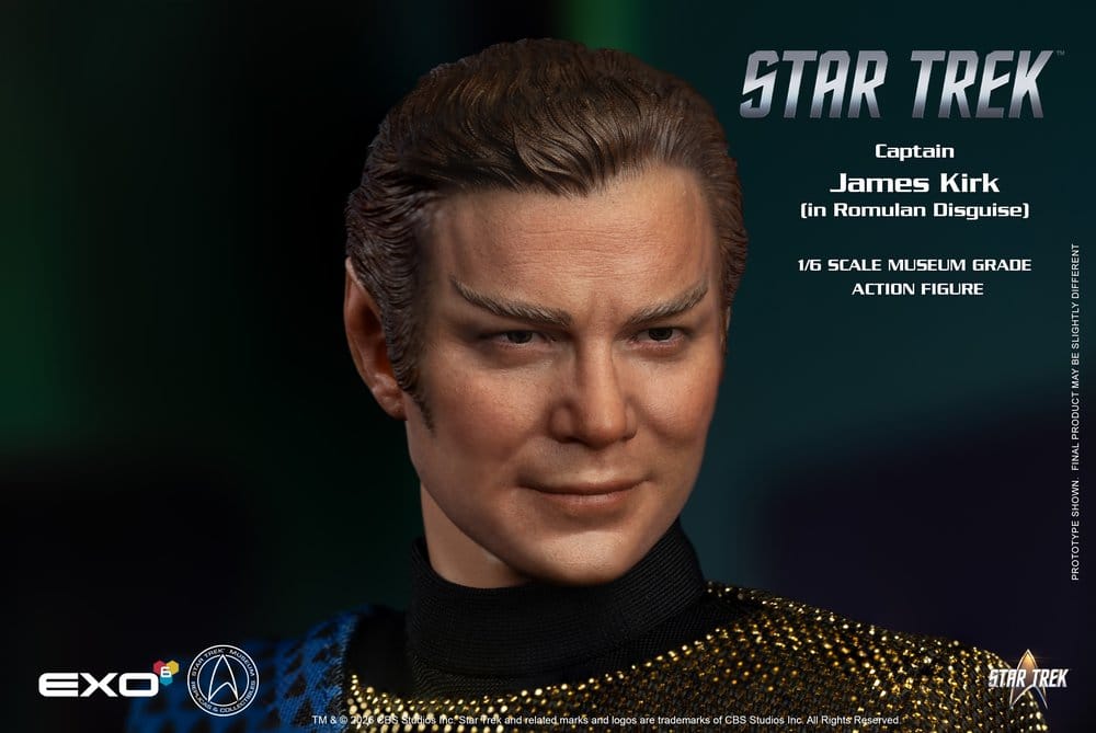 Raumschiff Enterprise Actionfigur 1/6 Captain James T. Kirk (Romulan Disguise) 29 cm - Preorder - ETA: 25.02.2027