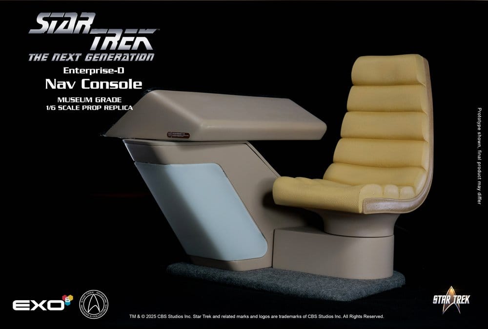 Star Trek: The Next Generation Replik 1/6 Enterprise-D Bridge Consoles Set - Preorder - ETA: 28.12.2026