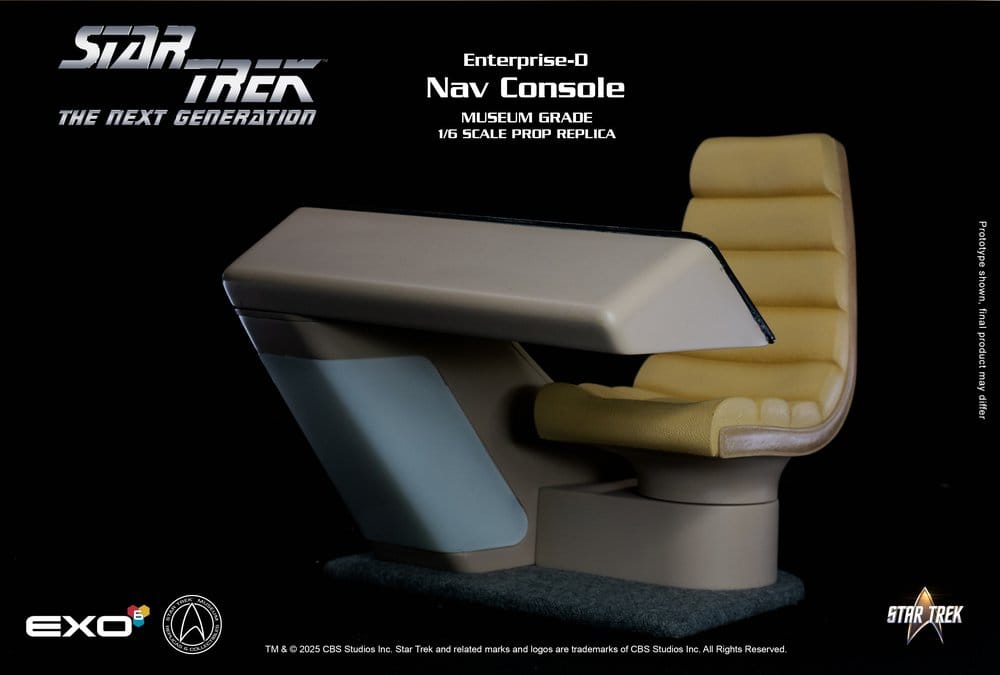 Star Trek: The Next Generation Replik 1/6 Enterprise-D Bridge Consoles Set - Preorder - ETA: 28.12.2026
