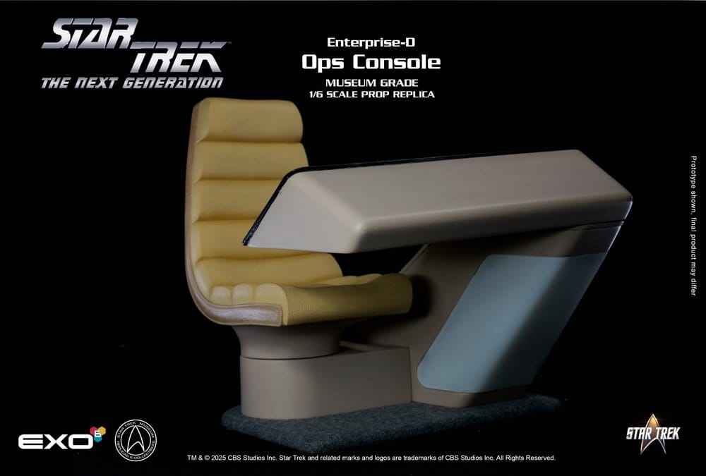 Star Trek: The Next Generation Replik 1/6 Enterprise-D Bridge Consoles Set - Preorder - ETA: 28.12.2026